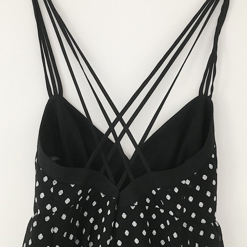 BCBGeneration High Low Polka Dot Maxi Dress - Picture 7 of 11